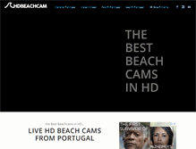 Tablet Screenshot of hdbeachcam.com